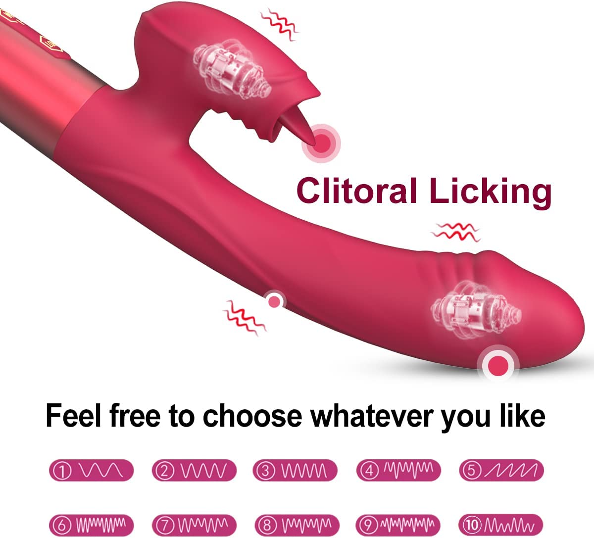 Rabbit Vibrato Dildo with Tongue Licking 10 Vibration Realistic 2.jpg