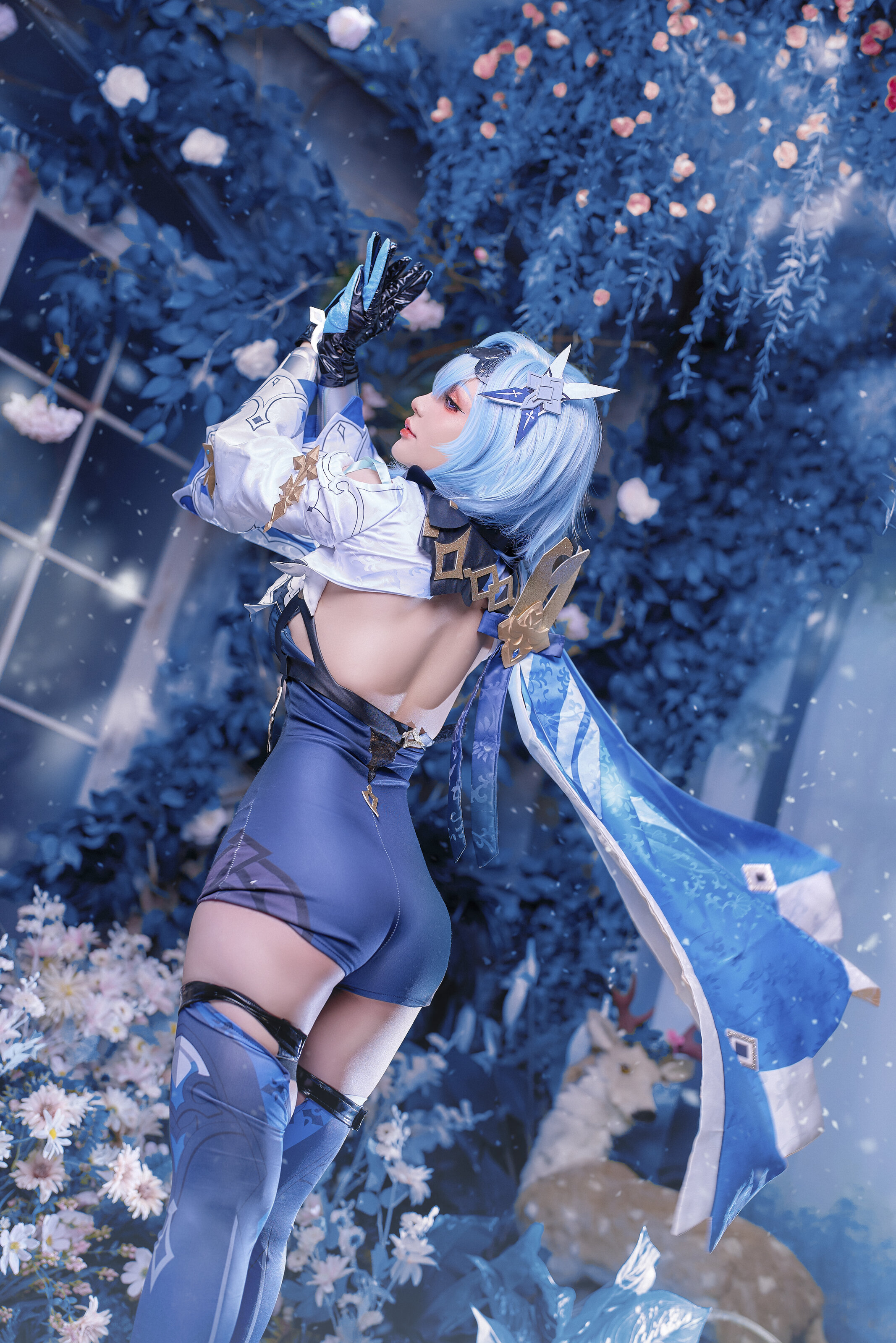 Joyce (Joyce Lin2x) cosplay Eula - Genshin Impact (2).jpg